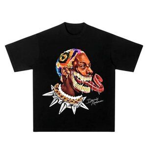 Dennis Rodman T Shirt Unisex Black